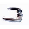 DMS Handle Black Adjustable 35 ÷ 50 for Metal Doors