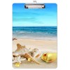 Yecitona Plastic Clipboards, Cute Pattern Clipboard with Low Profile Metal
