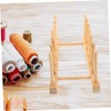 TEHAUX Wooden Thread Holder Organizer Spool Capacity for Efficient Sewing
