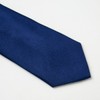 Ojier Men's Necktie, Narrow Tie, 100% Silk, Woven Pattern, Solid