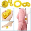 6 x Magnetic Massage Balls + 10 x Acupressure Ring