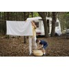 VEZODEK 10 m Camping Washing Line Outdoor with Steel Core,