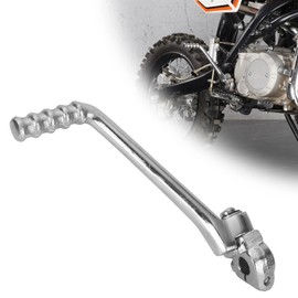 WEIYINGSI 13mm Kick Starter Pedal Lever for 50cc 70cc 90cc 110cc 125cc Engine Pit Dirt Bike Motorcycle Lifan YX SSR XR50 CRF50 Thumpstar Atomik Parts - Silver
