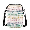 KUIYAI Rainbow Library Crossbody Bag, Return To Library, Library Card
