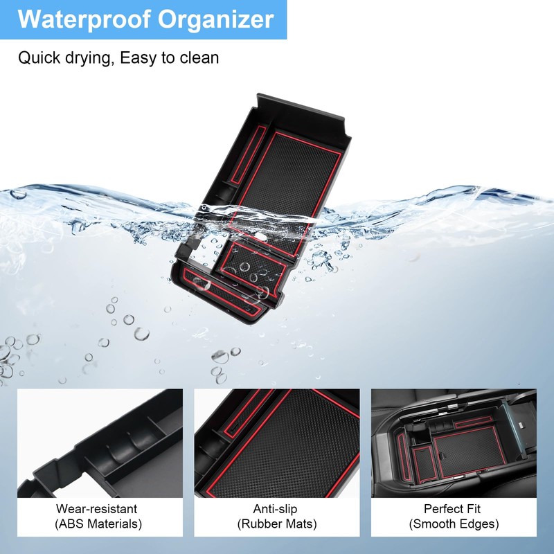 Coleya Centre Console Storage Box Compatible with Mazda CX-30 2019-2024,