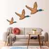 3 Size Mallard Duck Wall Art Wooden Ducks Wall Decor