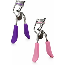 Enchinador De Pestañas, Rizador de pestañas, Eyelash Curler Set 2 Pcs Rosa y Morado - Rizador Pestañas Profesional Con Almohadilla De Silicona Antideslizante, Pestañas Larga Duración - Makeup Eyelash Curler