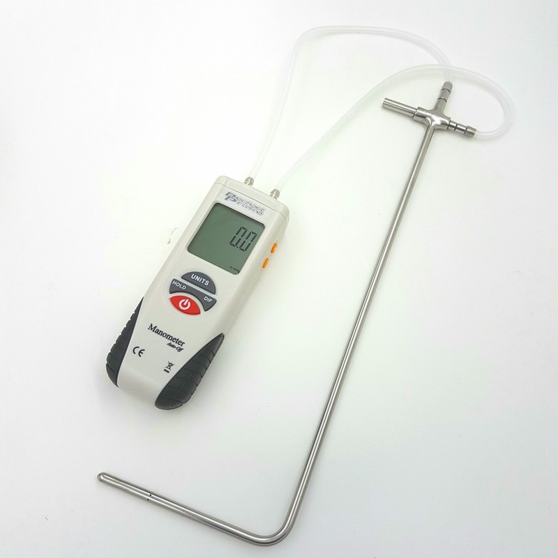 PerfectPrime PT6300, tubo estático de acero inoxidable 304, 300 mm