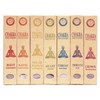 Chakra Incense Sticks, Set of 7 x 15 Pieces, Handmade