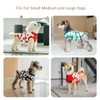 V.PET.B.R Dog Surgery Recovery Suit,Female Male Dog Onesie for Spay