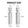 Tioollev14mm&16mm Spark Plug Socket Set, Thin Wall 3/8" Drive Spark