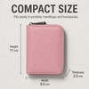 Credit Card Holder, 20 Card Slots + 2 ID Windows,