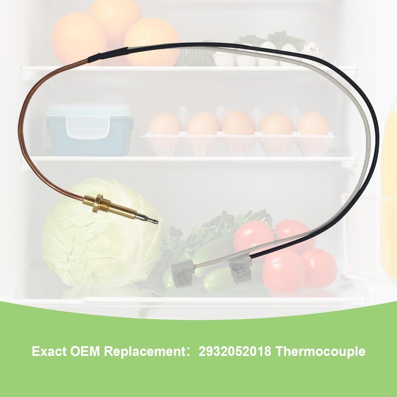2932052018 Thermocouple Replacement Compatible with Dometic, Atwood RV Refrigerators for