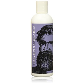 Ultra Grooming Beard Shampoo & Wash for Beards by Beardsley and Company, Beard Care Products , Wild Berry 8 oz