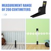 BESTonZON Metal Wall Mounted Height Measuring Tape Retractable Design for