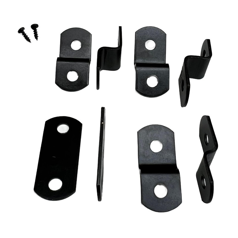 Canvas Clips Black for Picture Framing Screws Included 15 per