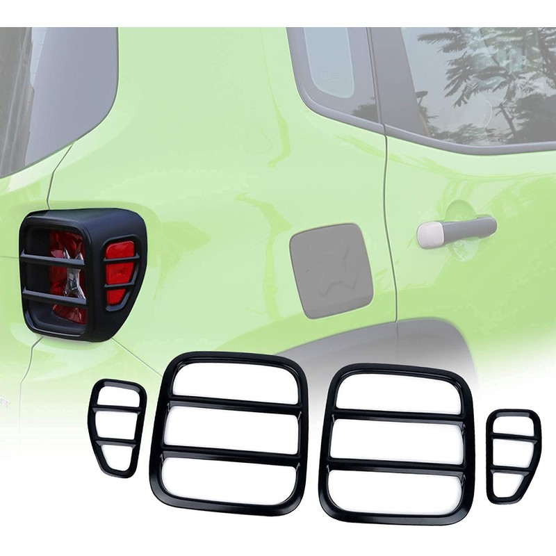 Rear Light Cover Trim Rear Light Protective Cover For Jeep
