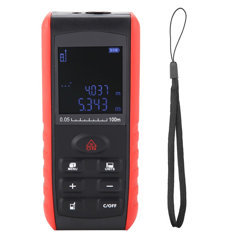 KXL-E Digital Handheld Laser Distance Meter Range Finder Measure Diastimeter