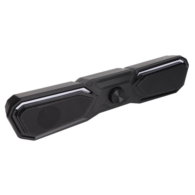 Desk Speaker USB Powered Stereo Small Computer Soundbar with Dynamic