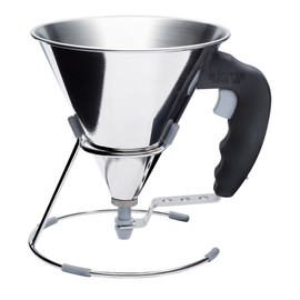 KWIK Automatic Piston Funnel, Capacity 0.85qt