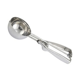 Soro Essentials- 4 oz Stainless Steel Squeeze Disher/Portioner #8- Quick Release Blade Cookie Dough Scoop Cookie Scoops Ice Cream Scooper for Baking Cookie Cupcake Muffin Ice Cream Waffle Melon Baller