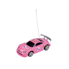 Revell Control 23568 Mini Remote Control Racing Car Pink, In a Can and Traffic Cones With 27 MHz Control,1:58 Scale, 7.6cm in length