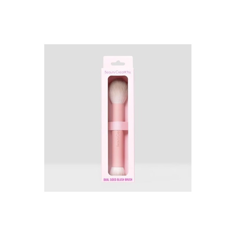 Beauty Creations - Brocha Doble para Rubor Líquido - Cerdas