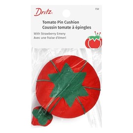 Dritz Tomato Pin Cushion, Red