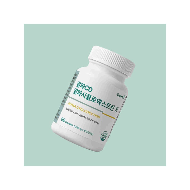 Salmsi AlphaCD Alphacyclodextrin tablets 60 tablets Indigestible dextrin powder Cyclozero