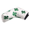 Golf Putter Cover Pin Type Golf Headcover Putter Velcro Clover