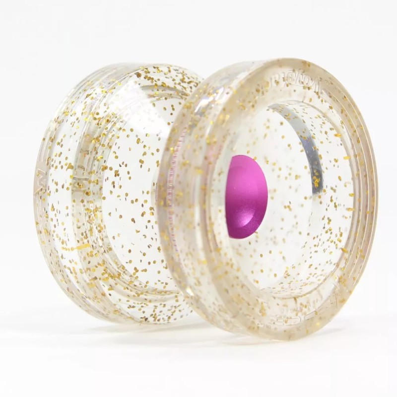 YoYoFactory Wedge - Polycarbonate - Evan Nagao Signature (Glitter with