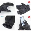 Rough & Road RR8525BK2 Comfort Knuckle Leather Gloves DS BK