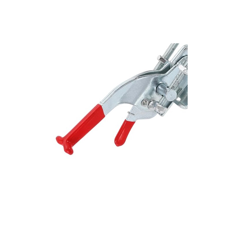 uxcell 771lbs Adjustable Draw Latch Galvanized Iron Hook Bolt Self-lock