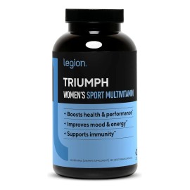 Legion Triumph Multivitaminico Deportivo Mujer 30 Servs Sabor Sin Sabor