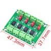 JZK PC817 4-Channel Optocoupler Isolation Board Voltage Converter Adapter Module