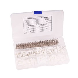 RFaha 720pcs JST-PH Kit 2.0mm 2/3/4/5/6/7 Pin Female Head Plug JST PH Adapter Housing Connector Cable Socket Male Female Crimp DIP Kit(PH#5-7)