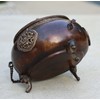 DharmaObjects Tibetan Traditional Hanging Incense Burner Copper (6 x 4.5