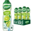 Teisseire Lemon Citron Vert for Soft Drinks 6 x 600