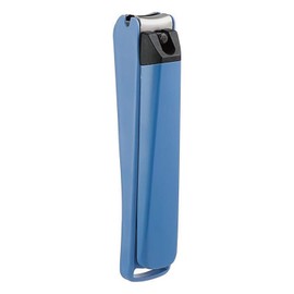 Kai Corporation KE0610 New Standard Nail Clipper, M, Curved Blade, Made in Japan, Stainless Steel, Blue