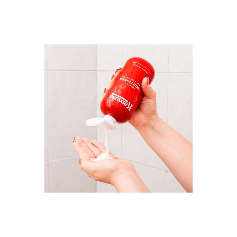 Kamusa Acondicionador de Marula Sin Sulfatos ni Parabenos, Reparador 500ml