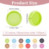 craspire 12-Colour Expansion Discs Pack of 120 Plastic Book Discbound