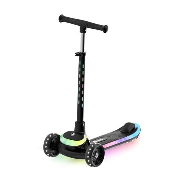 3-Wheel Light-Up Kids Scooter,Lights on Stem & Deck, 20 Different