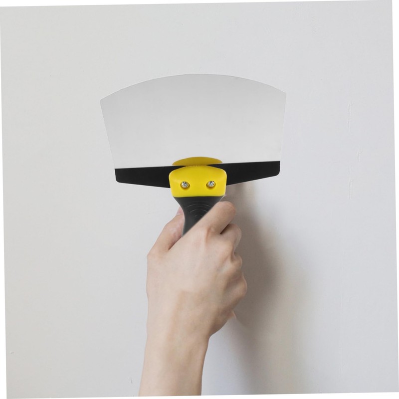Gadpiparty Drywall Tool Stainless Steel Curved Scraper for Smoothing Plaster