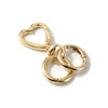 [FUSSED] 1 Pcs Spring Coil Heart Key Chain Clip Heart