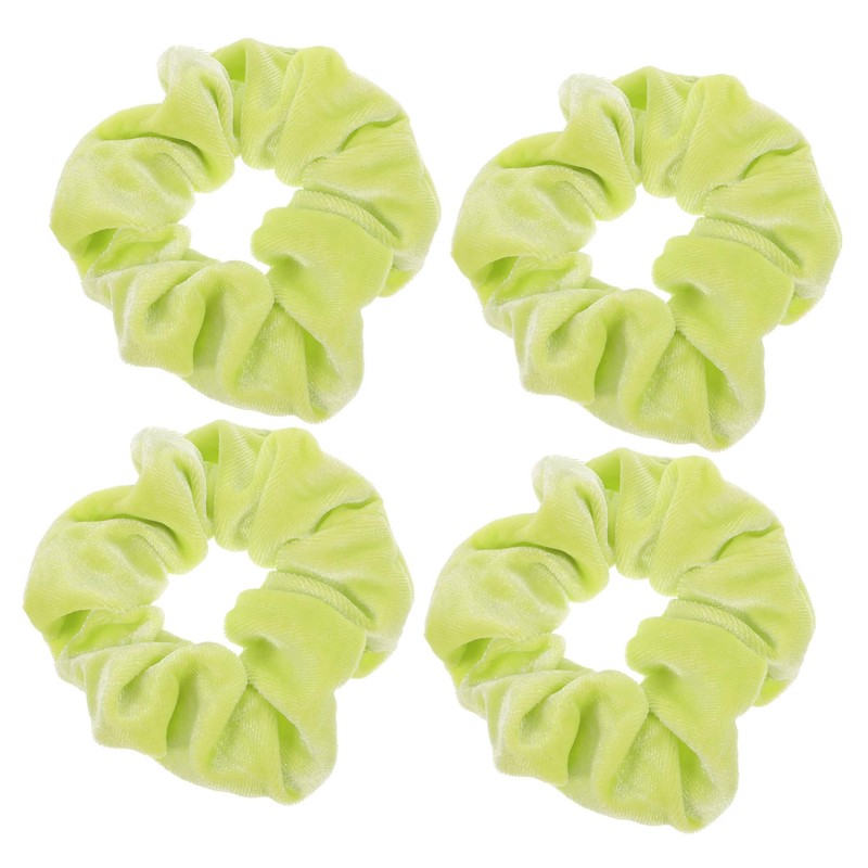 WOONEKY Girls Hair Scrunchies Fluorescent Sleep Scrunchie Elastic Hair Ties