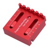 Depth Measuring Ruler Mini Gaps Gauge Aluminum Alloy Woodworking Regulator