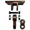 ABUSA Heavy Duty Swing Sets Brackets Including 2 Bronze A-Frame