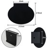 The Home Edit 12 Pack Metal Basket Tags - Black