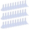 WARMBUY Mini Clear Plastic Funnels, 30 Pack