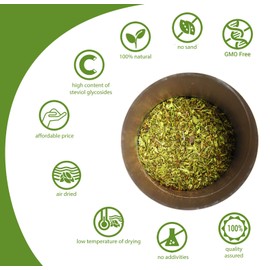 Stevia Leaves, from Paraguay Loose Tea, 2-3cm wellsifted, 400G